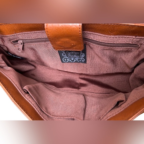 Cynthia Rowley Brown Leather Shoulder Bag - Picture 5 of 9